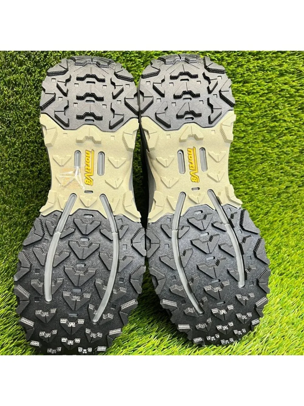 Nortiv 8 Mens Size 10.5 Green Gray Outdoor Lace Up Waterproof Pro Hiking Boots